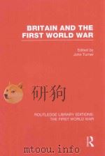 Britain and the First World War（1988 PDF版）