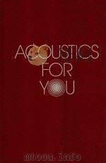 Acoustics for you（1990 PDF版）