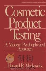 COSMETIC PRODUCT TESTING：A MODERN PSYCHOPHYSICAL APPROACH（1984 PDF版）