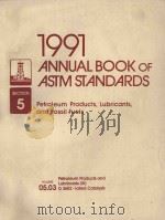 1991 ANNUAL BOOK OF ASTM STANDARDS SECITION 5 VOLUME 05.03（1991 PDF版）