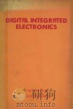 DIGITAL INTEGRFITED ELECTRONICS     PDF电子版封面     