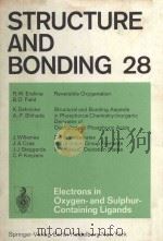 STRUCTURE AND BONDING 28（1976 PDF版）