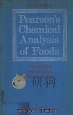 PEARSON'S CHEMICAL ANALYSIS OF FOODS EIGHTH EDITION（1981 PDF版）