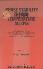 PHASE STABILITY IN HIGH TEMPERATURE ALLOYS（1981 PDF版）