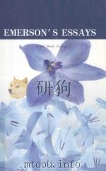 EMERSON'S ESSAYS     PDF电子版封面    Ralph Waldo Emersan 