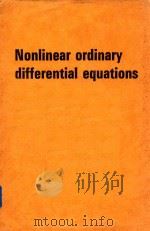 NONLINEAR ORDINARY DIFFERENTIAL EQUATIONS（1977 PDF版）