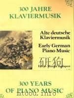 Alte deutsche Klaviermusik   1981  PDF电子版封面    Hambalkò Edit 
