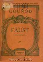 Faust (With French and English Texts)     PDF电子版封面     