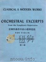 Orchestral Excerpts from the Symphonic Repertoire     PDF电子版封面     