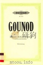 MESSE SOLENNELLE     PDF电子版封面     