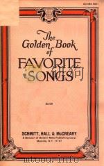 THE GOLDEN BOOK OF FAVORITE SONGS     PDF电子版封面     