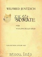 SONATE FUR VIOLONCELLO SOLO=仁契：大提琴奏鸣曲（7 PDF版）