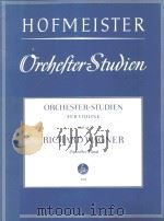 ORCHESTERSTUDIEN FUR VIOLINE HEFT 6 PETER TSCHAIKOWSKI=管弦乐中的小提琴练习曲第六册     PDF电子版封面    HOFMEISTER 