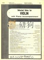 小提琴独奏曲选(肖松)音诗(外文)（ PDF版）