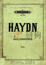 Jahreszeiten     PDF电子版封面    Haydn 