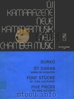 5首乐曲(大号和钢琴)(外文)   1979  PDF电子版封面    杜尔柯 
