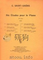 PIANO   1899  PDF电子版封面    SAINT-SAENS 
