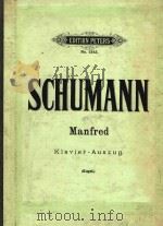 Manfred Dramatische Gedicht     PDF电子版封面    Rob.Schumann 