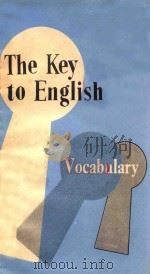THE KEY TO ENGLISH VOCABULARY     PDF电子版封面     