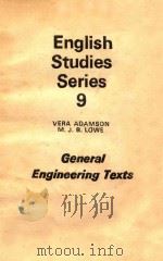 ENGLISH STUDIES SERIES 9   1978  PDF电子版封面  0194377210  VERA ADAMSON M.J.B.LOWE 