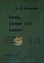 LOOK、LISTEN AND LEARN! AN INTEGRATED ENGLISH COURSE FOR CHILDREN  WORKBOOK 3b（ PDF版）