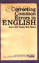 CORRECTING COMMON ERRORS IN ENGLISH（ PDF版）