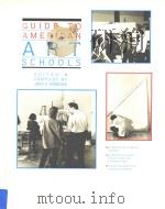 GUIDE TO AMERICAN ART SCHOOLS   1987  PDF电子版封面    JOHN D.WERENKO 