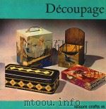 DECOUPAGE   1974  PDF电子版封面     