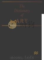 THE DICTIONARY OF ART·VOLUME THREE   1996  PDF电子版封面    EDITOR JANE TURNER 