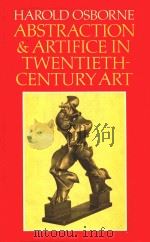 ABSTRACTION AND ARTIFICE IN TWENTIETH-CENTURY ART（1979 PDF版）