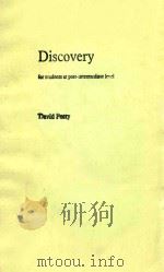 DISCOVERY FOR STUDENTS AT POST-INTERMCDIATE LEVEL（1984 PDF版）