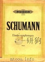 Etudes symphoniques Opus 13=舒曼交响曲作品13（ PDF版）