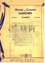 Grand and Concert Marches Piano（ PDF版）