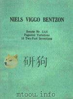 NIELS VIGGO BENTZON=本特松：钢琴曲集（ PDF版）