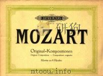 Original Komposition Klavier zu 4 Handen     PDF电子版封面    W.A.Mozart 