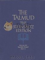THE TALMUD  THE STEINSALTZ  EDITION  VOLUME  14  TRACTATE TA'ANIT  PART  2（1995 PDF版）