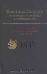 Brain and Memory:Modulation and Mediation of Neuroplasticity   1995  PDF电子版封面  019508294X  James L.McGaugh，Norman M.Weinb 