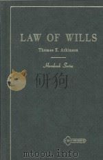 HANDBOOK OF THE LAW OF WILLS AND OTHER PRINCIPLES OF SUCCESSION INCLUDING INTESTACY AND ADMINISTRATI（1953 PDF版）