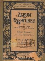ALBUM OF OVERTURES     PDF电子版封面    CHAS.J.ROBERTS 