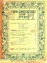 Piano Compositions for the Left Hand     PDF电子版封面     