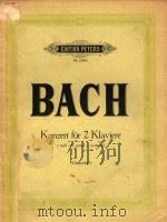Konzert fur 2 klavier c moll-C minor-ut mineur（ PDF版）