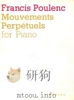 Mouvements Perpetuels for Piano   8  PDF电子版封面     
