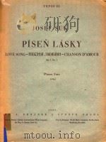 PISEN LASKY   1948  PDF电子版封面    JOSEF SUK 