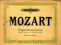 Original=Kompositionen fur Klavier zu 4 Handen=奏鸣曲     PDF电子版封面    W.A.Mozart 