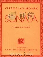 诺瓦克:D小调奏鸣曲(小提琴和钢琴)(外文)（ PDF版）