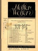 Meister Weisen Violoncello und Klavier E.P.4219 Boccherini Adagio     PDF电子版封面    J.Stutschewsky 