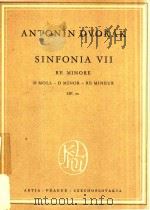SINFONIA VII=交响乐D短调（袖珍总谱）     PDF电子版封面    RE MINORE 