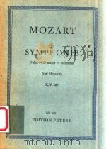 Symphonie D dur-D major-re majeur(mit Menuett) K.V.385=交响乐D大调KV385     PDF电子版封面    W.A.Mozart 