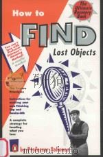 How to Find Lost Objects   1995  PDF电子版封面  0140242120  Professor Solomon 