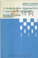 A STAKEHOLDER APPROACH TO CORPORATE GOVERNANCE（1989 PDF版）
